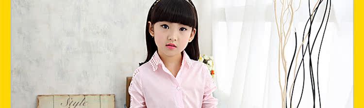 Chemise fille à manche longue - Ref 2084513 Image 36