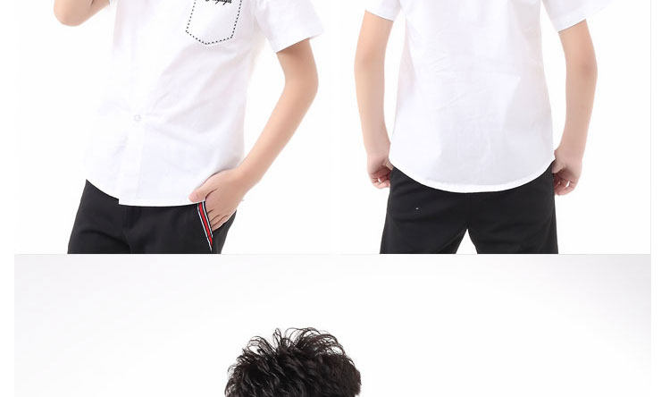 Chemise garcon à manche longue - Ref 2074252 Image 52