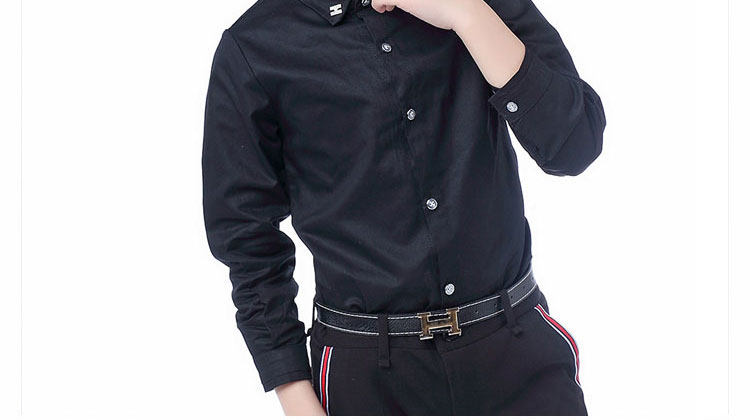 Chemise garcon à manche longue - Ref 2074754 Image 24