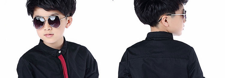 Chemise garcon à manche longue - Ref 2074754 Image 64