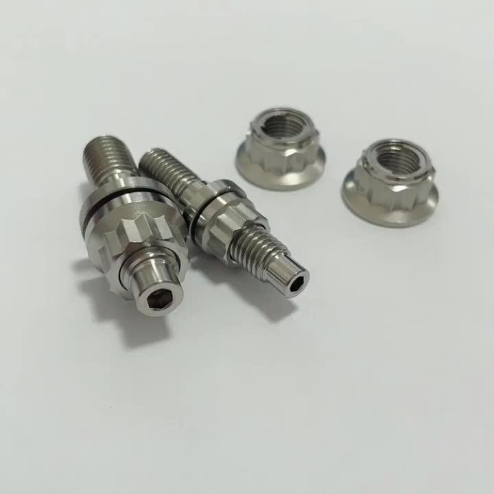 Titanium Torsion Stop With Bolts For Sprint Car Titanium Sprint Car