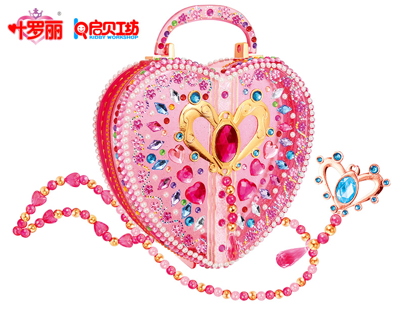 Hội thảo Kaibei Ye Luoli trẻ em DIY handmade sáng tạo dán trang sức mỹ phẩm túi đồ chơi cô gái quà tặng đồ chơi trí tuệ