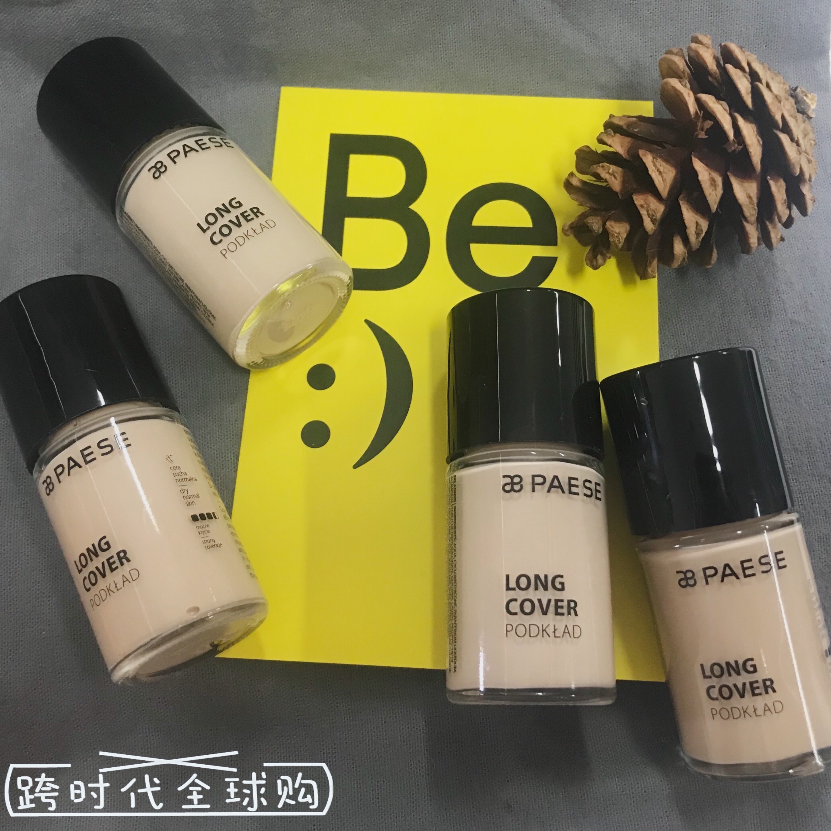 Spot Được ủy quyền Ba Lan PAESE Pais Kem che khuyết điểm Kem dưỡng ẩm dạng lỏng Mẫu trang điểm giả nhỏ 30ml - Nền tảng chất lỏng / Stick Foundation phấn nước clio