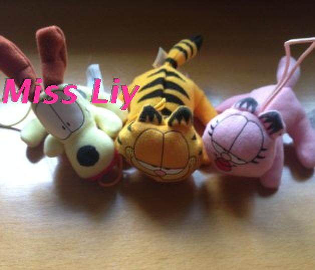 KFC toy Garfy cat and his friends (full set of 3)