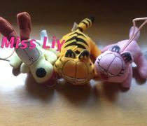 KFC Toys Garfield and Friends (full set of 3 models)