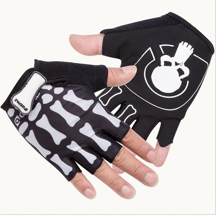 The Chipper Glove Half Finger 045 Skull Skull