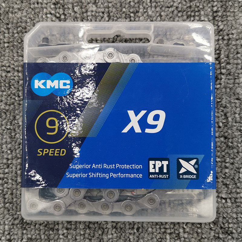 KMC chain new packaging 9 speed boxed X9 EPT anti-rust