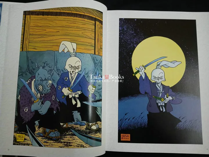 [正版 怀旧漫画集 兔用心棒35周年纪念版Usagi Yojimbo Covers包邮]