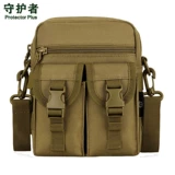 Квадратная небольшая сумка, нейлоновая сумка на одно плечо для отдыха, камуфляжная спортивная сумка через плечо