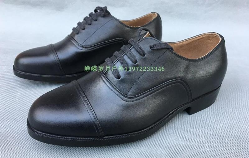 Crown Credibility Classic Triple Joint Leather Shoes Fidelity Old Stock Original Leather Trip Bottom Three Joint Leather Shoes