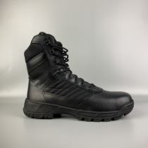 40 41 42 43 44 45 46 47 cowhide side zipper shock absorption anti-slip outdoor casual mens leather boots and shoes