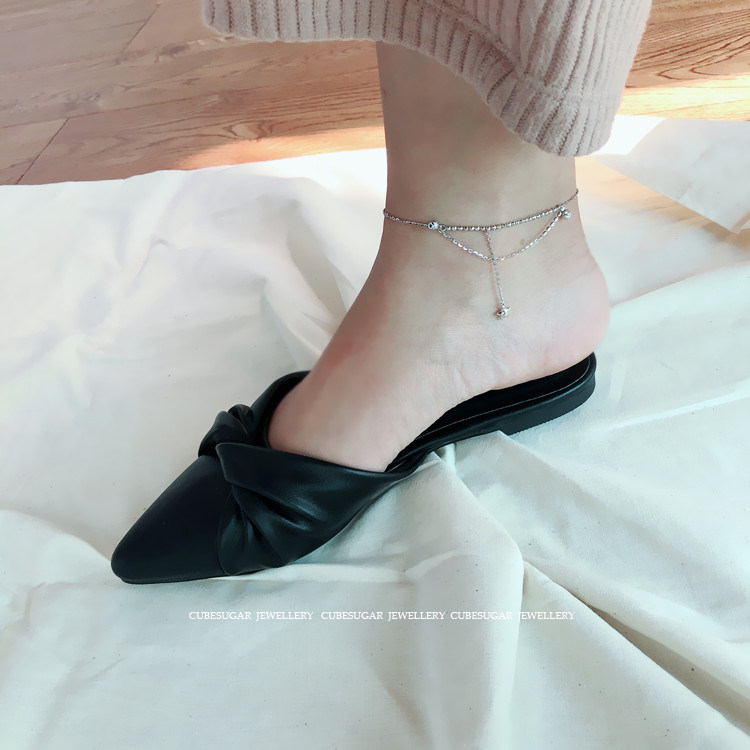 Chaine de cheville Femme OTHER   en Argenterie - Ref 3101800 Image 1