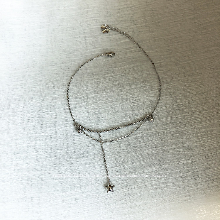 Chaine de cheville Femme OTHER   en Argenterie - Ref 3101800 Image 3