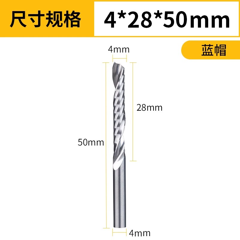 mũi khoan bê tông Nhập Khẩu Chất Liệu 4/6 Mm Acrylic PVC Nhôm Chất Nền Khắc Dao Đơn Lưỡi Xoắn Ốc Xay Cắt Khắc Đầu Dụng Cụ khoan inox mui khoan sat 