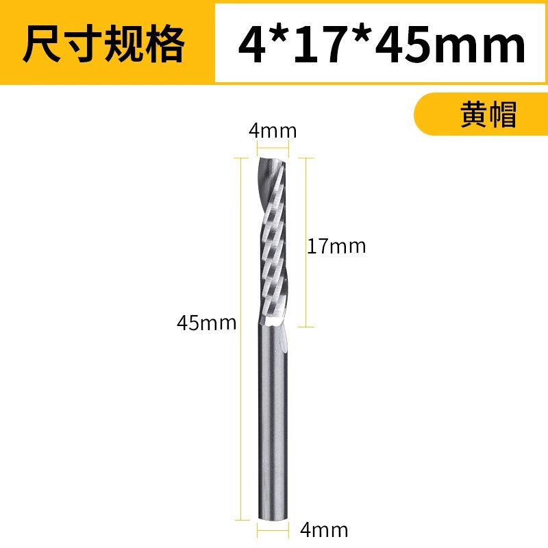 mũi khoan bê tông Nhập Khẩu Chất Liệu 4/6 Mm Acrylic PVC Nhôm Chất Nền Khắc Dao Đơn Lưỡi Xoắn Ốc Xay Cắt Khắc Đầu Dụng Cụ khoan inox mui khoan sat 