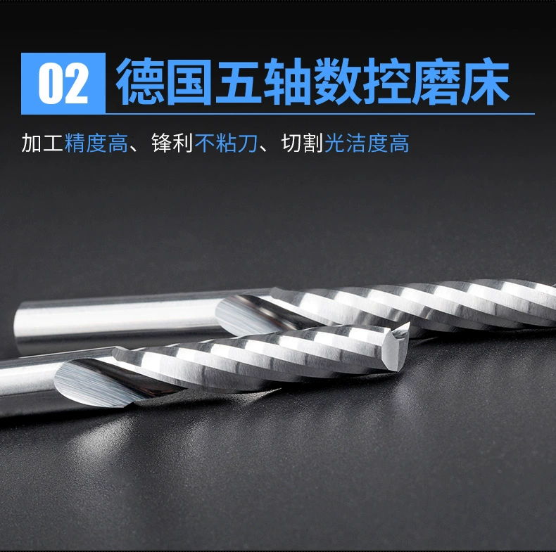 mũi khoan bê tông bosch 6mm đơn cạnh phay cắt CNC khắc máy công cụ đầu PVC Acrylic mật độ bảng hợp kim thép vonfram dao khắc mui khoan gạch men mũi khoét sắt
