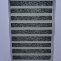 Black curtain golden linen double-layer dark shutter roll-up lifting curtain bedroom study soft gauze curtain JM White