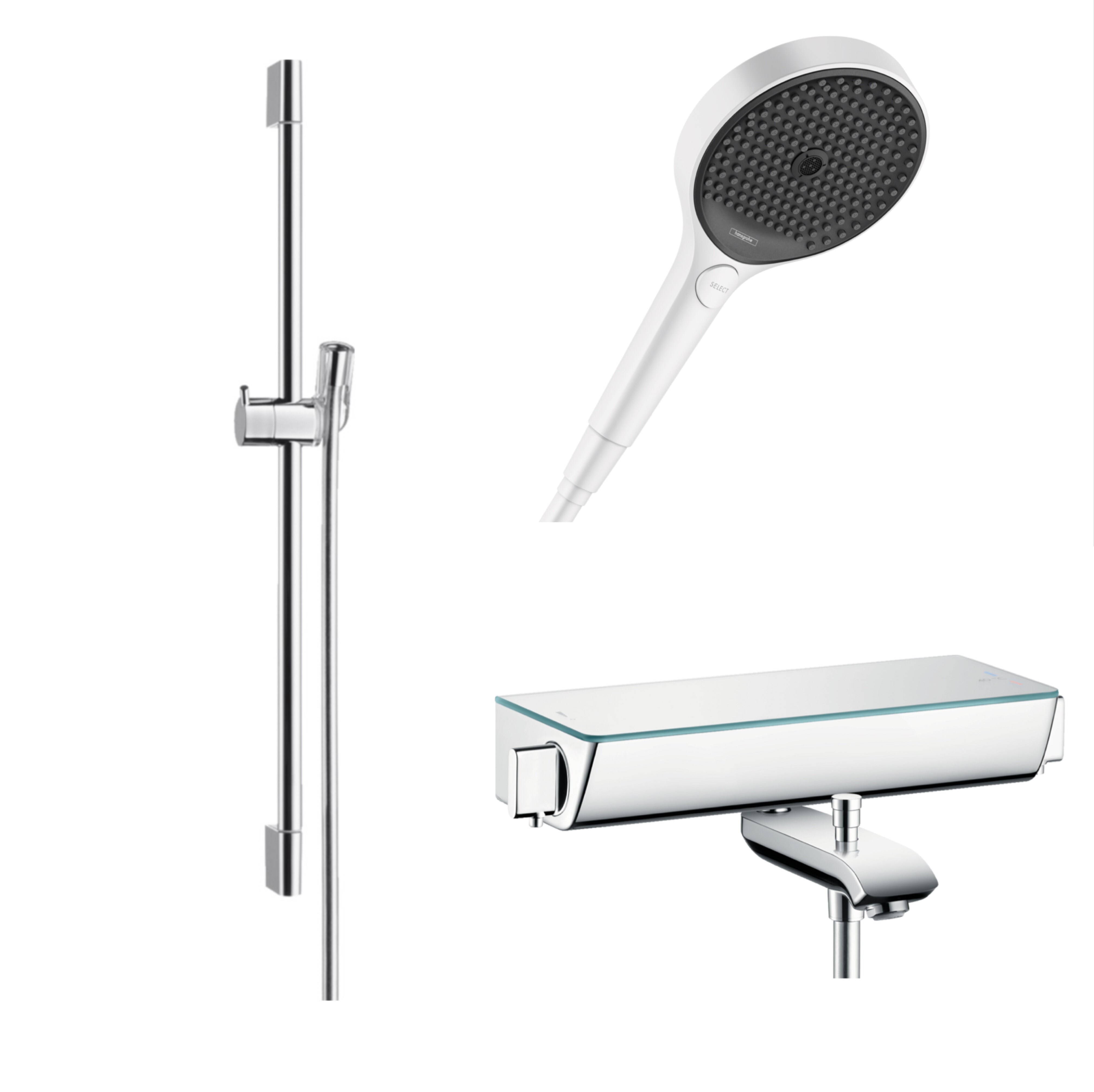 Spot fast delivery hansgrohe Hansgrohe rain 130 constant temperature rain shower set