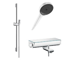 Spot fast delivery hansgrohe Hansgrohe rain 130 constant temperature rain shower set