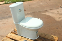 2000 Production of Cassio green bone color retro toilet Laufendei Works Original clothing Import