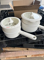 Cuve à cuisson électrique étudiant en pot de dortoir petite chaudière électrique multifonction intégrée petit pot chaud domestique cuisson noodle petit pot blanc