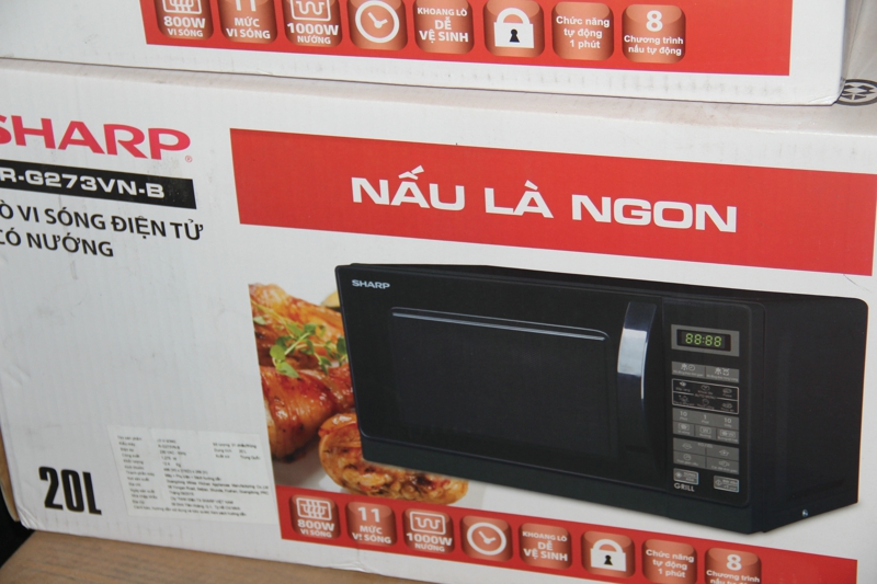 lò nướng halogen Nhật Bản sắc nét sắc nét lớn ban đầu lò vi sóng 25L hộ gia đình nhập khẩu thông minh ánh sáng lò sóng hộp điều khiển nhiệt độ máy tính lò nướng berjaya