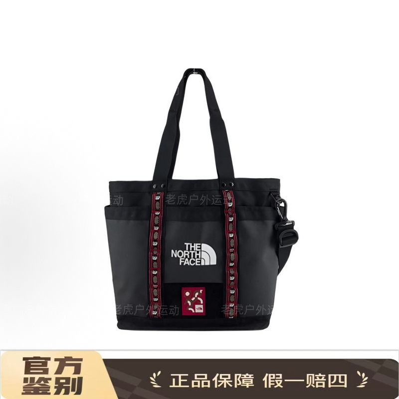 Thenorthface Year of the Horse 17L Portable Casual Shoulder Tote Bag Unisex Black 3Kzu