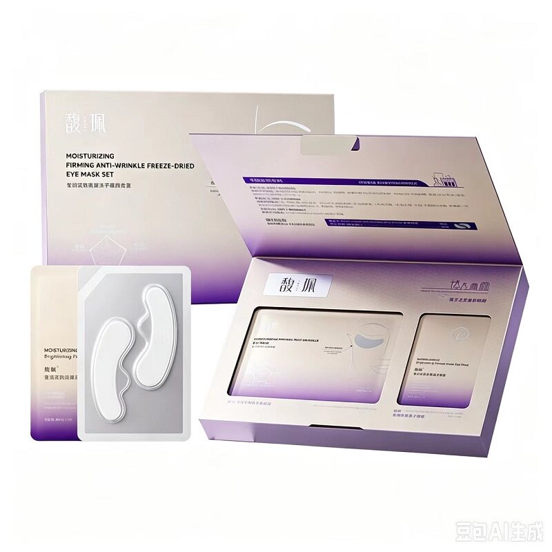 馥珮冻干眼膜贴抗皱紧致淡化眼纹焕亮眼周保湿滋润官方旗舰店正品