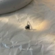 Черные серьги