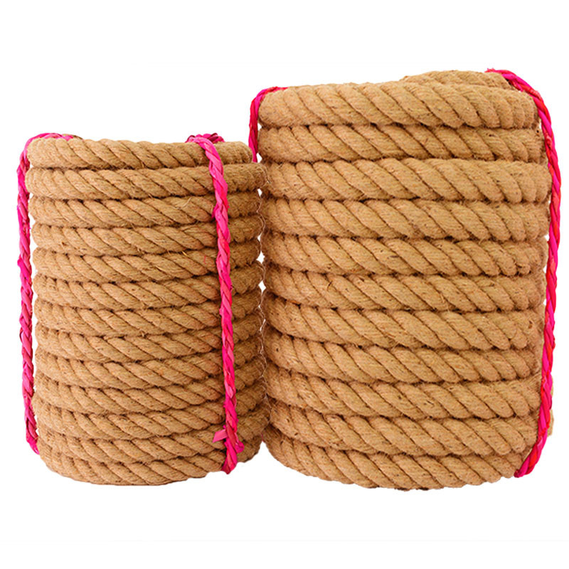 Hemp rope rope binding rope weaving hemp rope tug of war rope