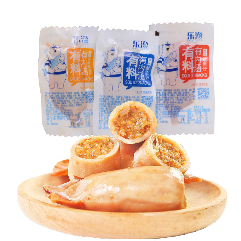 Dalian Donglin Food Leyu Squid 500g Spicy Seeds Original Instant Cuttlefish Small Package Snacks