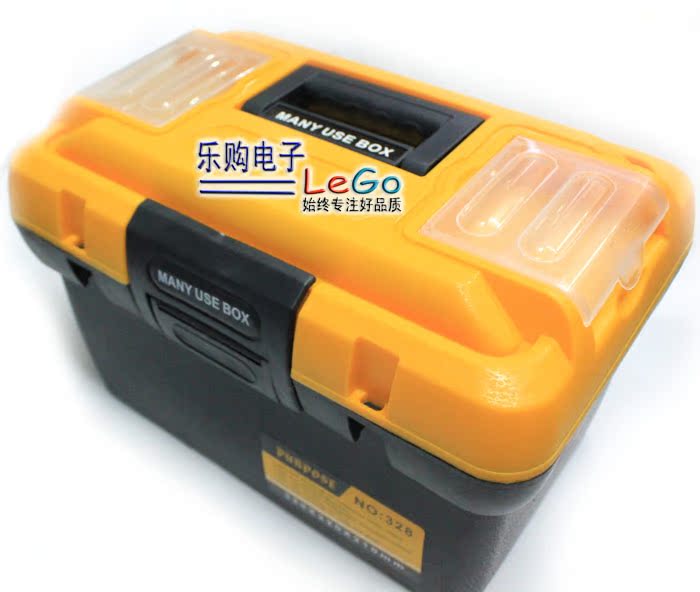 电烙铁-热卖!13寸多功能家用工具箱 组合维修