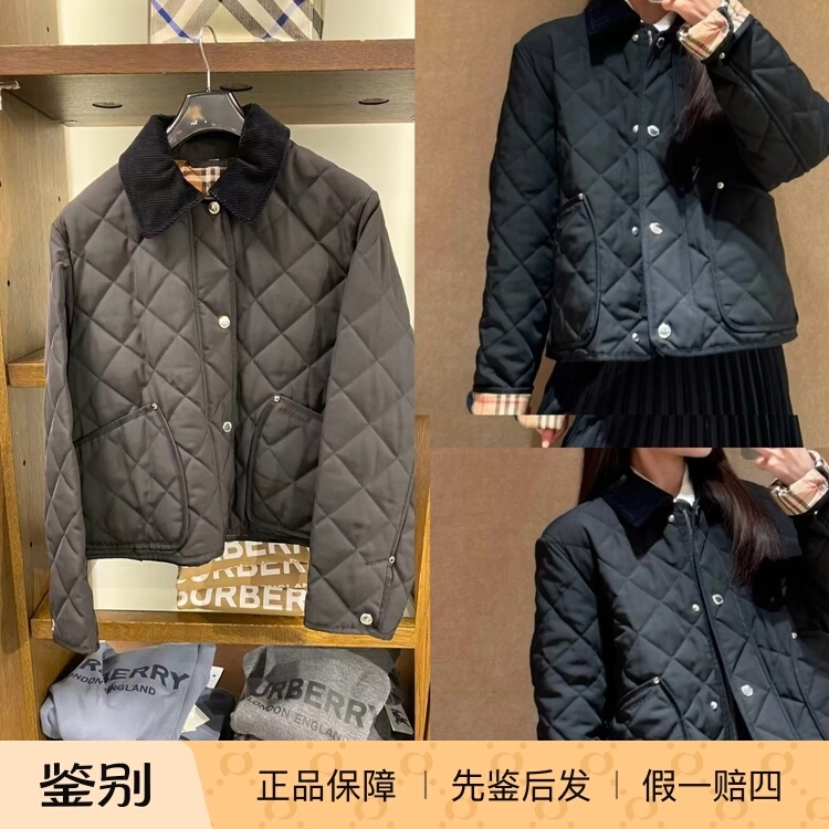 Uk Purchasing Agent Burberry/Burberry Women's Quilted Hooded Cotton Jacket 80709691
