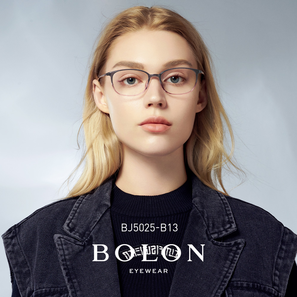 BOLON Tyrant Myopia Glasses Optical Mirror Beta Titanium Mirror Leg Glasses Spectacle Frame Optical Mirror male and female BJ5025