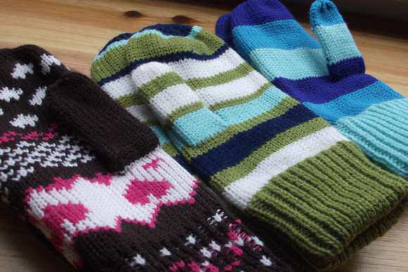 Gants pour enfants en de laine - Ref 2145521 Image 39