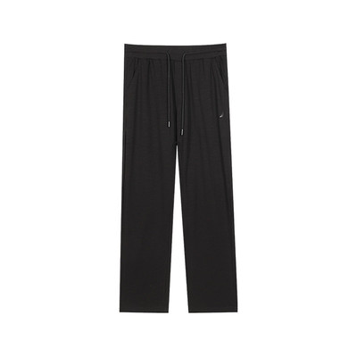 诺帝卡棉氨竹节棉抽绳男士长裤