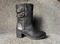38-yard genuine leather sleeve boots high-cylinder female boots waterproof