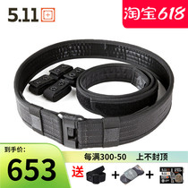 American 5 11 tactical belt mens multifunctional 59505 outdoor tactical girdle double-layer outer belt