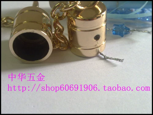 Металлический аксессуар ручной работы с кисточками, цепь, золотая подвеска, DIY, 1.5см