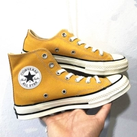 Converse Converse 1970s Samsung tiêu chuẩn màu vàng cao giúp giày nam thấp Giày nữ giày vải 162054C jordan panda cổ thấp