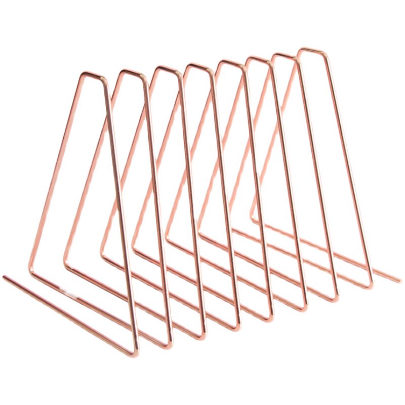Retractable iron elastic bookshelf creative ins office electroplated metal desktop book holder reliable as a bookshelf