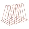 Retractable iron elastic bookshelf creative ins office electroplated metal desktop book holder reliable as a bookshelf