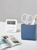 Japanese wall-mounted stationery pen holder storage box wall-mounted office desktop storage box mobile phone charging storage box