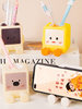 Ins high-looking pen holder student ornaments simple creative storage desktop mobile phone holder children's multi-functional pen holder