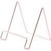 Nordic ins iron metal reading book stand simple book newspaper book holder dinner plate record album book display stand