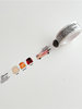 Copyright ins style Japanese paper tape wine bottle chain geometric color hand account material sticker tape