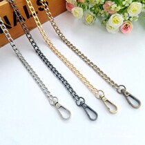 Flat Chain Mouth Gold Bag Chain Hook Buttu Bag Green Ancient Bronze Chain Hook Buttoned Gold 60cm120cm
