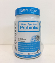 Direct Mail Australia Life Space 32 billion Adult Broad Spectrum Probiotics 60 tablets Gastrointestinal Care