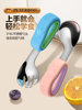 316L Stainless Steel Fork and Spoon for Children and Babies to Practice Self-Feeding, Silicone Spoon for Infants to Learn to Eat