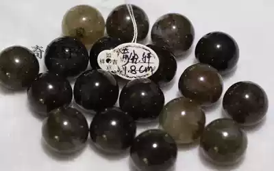 (Qi Yuxuan) Nanyang Dushan jade beads natural superior Dushan Jade ball 18MM